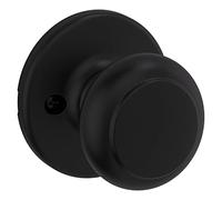 Kwikset 94880-615 - Pomelli per porta, collezione Cove, colore: Nero opaco