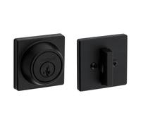 Kwikset 96600-744 660 Contemporaneo Deadbolt Series, Nero Opaco, con SmartKey