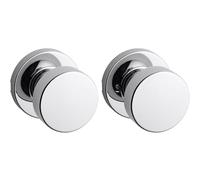 Kwikset 97200-891 - Pomello per porta corridoio/guardaroba, cromato lucido