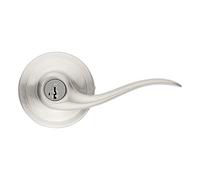 Kwikset 97402-902 Tustin Leva Entrata, Maniglie Porte, Nichel Satinato
