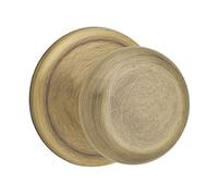 Kwikset Juno - Pomello per armadio, in ottone anticato