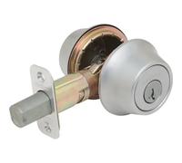 Kwikset Smartkey 665 Doppio Cilindro Catenaccio W/Pin E Tumbler ( Raso Cromato)
