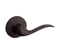 Kwikset Tustin, maniglia per porta a un solo lato, per armadi, doppie porte francesi e dispensa, in bronzo veneziano, non si gira per destrorsi, con protezione Microban