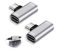 kwinfei 2 Pezzi Adattatore USB C jack 2-in-1 con DAC HiFi 48 kHz e Supporto PD, Adattatore Cuffie USB C, Sdoppiatore USBC per Ascolto e Ricarica Contemporanea su Smartphone, Tablet e Laptop
