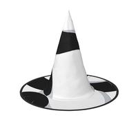 Kwjsdfea Pandas - Cappello da strega versatile per Halloween, per donne, uomini, adulti, divertente ed elegante, decorazione per feste di Halloween, 1 pezzo