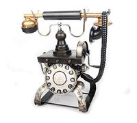KWMAEEUID Decorazione per Telefono Antico retrò, Modello di Telefono Europeo Classico per Soggiorno, Decorazioni per Ufficio, Accessori per la Decorazione della casa