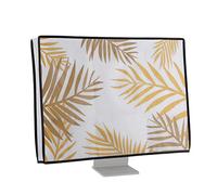 kwmobile 20-22" Monitor Cover - Protezione Monitor PC Antipolvere Schermo Computer - Custodia Protettiva Palme