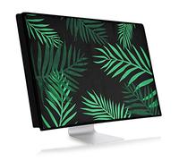 kwmobile 24-26" Monitor Cover - Protezione Monitor PC Antipolvere Schermo Computer - Custodia Protettiva Palme