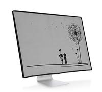 kwmobile 27-28" Monitor Cover - Protezione Monitor PC Antipolvere Schermo Computer - Custodia Protettiva Amore