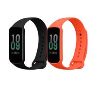 kwmobile 2x Cinturino TPU Silicone Fibbia Compatibile con Amazfit Band 7 Cinturino - Cinturini 14-22 cm
