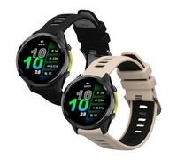 kwmobile 2x Cinturino TPU Silicone Fibbia Compatibile con Garmin Forerunner 970 / Forerunner 570 47mm / Venu 3 Cinturino - Cinturini 14-22 cm