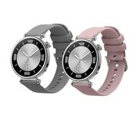kwmobile 2x Cinturino TPU Silicone Fibbia Compatibile con Huawei Watch GT5 41mm / GT5 Pro 42mm / Watch GT4 41mm Cinturino - Cinturini 14-22 cm