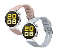 kwmobile 2x Cinturino TPU Silicone Fibbia Compatibile con Huawei Watch GT5 41mm / GT5 Pro 42mm / Watch GT4 41mm Cinturino - Cinturini 14-22 cm
