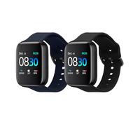 kwmobile 2x Cinturino TPU Silicone Fibbia Compatibile con iTOUCH Air 3 Cinturino - Cinturini 14-22 cm