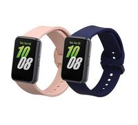 kwmobile 2x Cinturino TPU Silicone Fibbia Compatibile con Samsung Galaxy Fit 3 Cinturino - Cinturini 14-22 cm