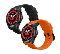 kwmobile 2x Cinturino TPU Silicone Fibbia Compatibile con Ticwatch Pro 5 Enduro/Pro 5 / Atlas/iTouch Air 3 Cinturino - Cinturini 14-22 cm