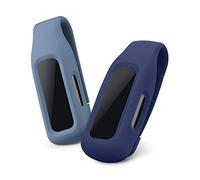 kwmobile 2x Cover a Clip compatibile con Fitbit Inspire 3 / Inspire 2 / Ace 3 - in Silicone - Sostegno protettivo senza Fitness Tracker