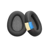 kwmobile 2x Cuscinetto Compatibile con Jlab Jbuds Lux ANC - Cuscinetti di Ricambio per Cuffie in Similpelle nero e Gel Rinfrescante