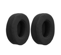 kwmobile 2x Cuscinetto Compatibile con OneOdio A70 / A71 - Cuscinetti Sostitutivi Cuffie Headphones Over Ear in Rete Mesh - nero