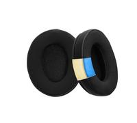 kwmobile 2x Cuscinetto Compatibile con Sennheiser HD280 Pro - Cuscinetti di Ricambio per Cuffie in Similpelle nero e Gel Rinfrescante