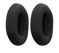 kwmobile 2x Cuscinetto Compatibile con TurtleBeach Stealth 600 - Cuscinetti Sostitutivi Cuffie Headphones Over Ear in Rete Mesh - nero