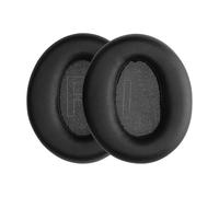 kwmobile 2x Cuscinetto Cuffie Compatibile con Anker Soundcore Q20i Pad - Cuscinetti Ricambio Cuffie Over Ear Simil Pelle - nero matt