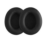 kwmobile 2x Cuscinetto Cuffie Compatibile con Beats Studio 2/3 Wireless Pad - Cuscinetti Ricambio Cuffie Over Ear Simil Pelle - nero
