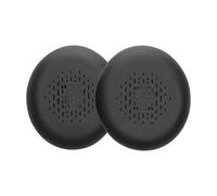 kwmobile 2x Cuscinetto Cuffie Compatibile con Dell WL5024 Pro Pad - Cuscinetti Ricambio Cuffie Over Ear Simil Pelle - nero