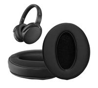 kwmobile 2x Cuscinetto Cuffie Compatibile con Sennheiser HD 4.50SE / HD 4.40BT / 4.30G / 4.20S Pad - Cuscinetti Ricambio Cuffie Over Ear Simil Pelle - nero