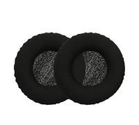 kwmobile 2X Cuscinetto Cuffie Compatibile con Sennheiser Urbanite XL Pad - Cuscinetti Ricambio Cuffie Over Ear Simil Pelle - Nero
