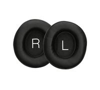 kwmobile 2x Cuscinetto Cuffie Compatibile con Shure AONIC 50 / SRH 1540 Pad - Cuscinetti Ricambio Cuffie Over Ear Simil Pelle - nero