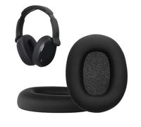 kwmobile 2x Cuscinetto Cuffie Compatibile con Skullcandy Hesh 540 / Hesh 360 Pad - Cuscinetti Ricambio Cuffie Over Ear Simil Pelle - nero