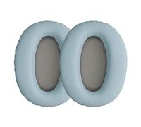 kwmobile 2x Cuscinetto Cuffie Compatibile con Sony MDR-1000X / WH-1000XM2 Pad - Cuscinetti Ricambio Cuffie Over Ear Simil Pelle - blu chiaro