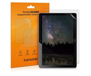 kwmobile 2X Pellicola Protettiva Compatibile con Huawei MediaPad T3 10 - Set Pellicole Touchscreen - Pellicola Antiriflesso e Anti-Impronte per Tablet