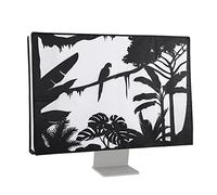kwmobile 31-32" Monitor Cover - Protezione Monitor PC Antipolvere Schermo Computer - Custodia Protettiva Relax nella Giungla
