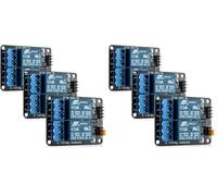 kwmobile 3X Modulo relè 5V a 2 canali per Arduino - Relay Module Scheda Arduino con optoisolatore accoppiatore - Set da 3 Moduli (Confezione da 2)