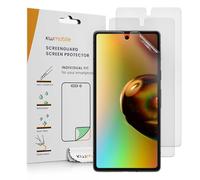 kwmobile 3x Pellicola protettiva compatibile con Google Pixel 7a - Protezione display opaca antiriflesso anti-impronte