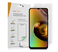 kwmobile 3X Pellicola Protettiva Compatibile con Samsung Galaxy A12 - Protezione Display Opaca antiriflesso Anti-Impronte