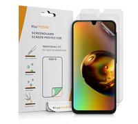 kwmobile 3x Pellicola protettiva compatibile con Samsung Galaxy A16 5G - Protezione display opaca antiriflesso anti-impronte