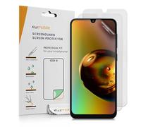 kwmobile 3X Pellicola Protettiva Compatibile con Samsung Galaxy A50 - Protezione Display Opaca antiriflesso Anti-Impronte