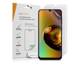 kwmobile 3x Pellicola protettiva compatibile con Samsung Galaxy A50 - Protezione display opaca antiriflesso anti-impronte