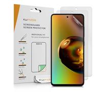 kwmobile 3x Pellicola protettiva compatibile con Samsung Galaxy A51 - Protezione display opaca antiriflesso anti-impronte