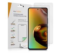 kwmobile 3x Pellicola protettiva compatibile con Samsung Galaxy A53 5G - Protezione display opaca antiriflesso anti-impronte