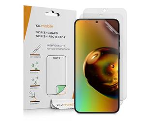kwmobile 3x Pellicola protettiva compatibile con Samsung Galaxy S25 Edge - Protezione display opaca antiriflesso anti-impronte