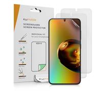 kwmobile 3x Pellicola protettiva compatibile con Samsung Galaxy S25 - Protezione display opaca antiriflesso anti-impronte