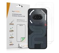 kwmobile 3X Pellicola Protettiva Posteriore Compatibile con Nothing Phone 2a / Phone 2a Plus - Pellicola Protezione Trasparente Retro Smartphone - Film Protettivo AntiGraffio