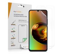 kwmobile 3x Pellicola Salvaschermo Compatibile con Xiaomi Redmi 14C / Poco C75 Pellicola - Film Protettivo Telefono - Protezione Antigraffio Display Smartphone