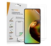 kwmobile 3x Pellicola Salvaschermo Compatibile con Xiaomi Redmi Note 12 Pro+ 5G / Note 12 Pro 5G Pellicola - Film Protettivo Telefono - Protezione Antigraffio Display Smartphone