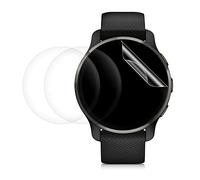 kwmobile 3x Proteggischermo Compatibile con Garmin Venu 2 Plus - Pellicola Protettiva Adesiva - Proteggi Schermo per Smart Watch Fitness Tracker