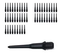 kwmobile 50x Punte per Freccette da Gioco - Filettatura 2BA - Punte di Ricambio in plastica Dura - Punte per freccetta tiro a Segno da Bar Pub - Darts Parts